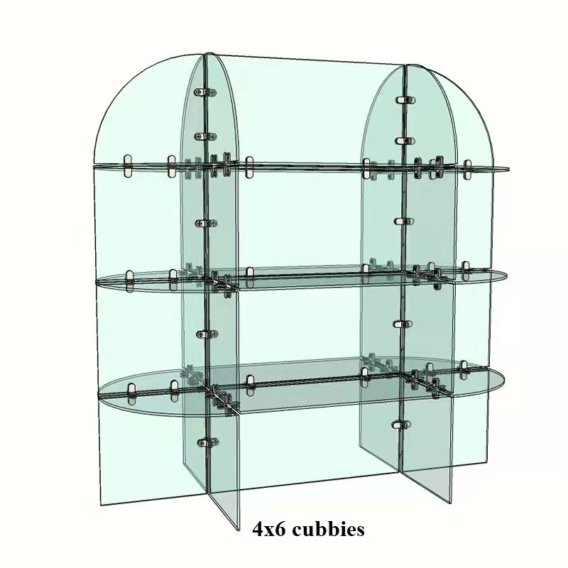 Glass Cubbies